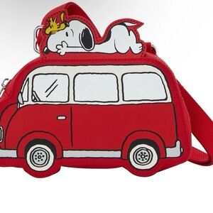 Kipling Red Snoopy Van Kids Bag